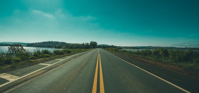 広い道路